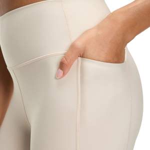 Leggings Deportivos Sólidos para Mujer al por Mayor, Transpirables, de Cintura Alta, para Entrenamiento, Fitness, Gimnasio, Yoga, con Logotipo Personalizado - Product Image 5