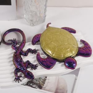 Flying Dragon Turtle Gecko Wall Hanging Ornament Angel Tray <b>Resin</b> Silicone Mold - Product Image 3