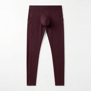 Leggings Deportivos de Cintura Media para Mujer, de Secado Rápido, para Invierno, Elásticos, de Nailon y Spandex, para Yoga, Tenis, Gimnasio, con Logotipo Personalizado - Product Image 6