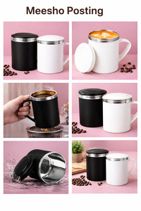 ชุดของขวัญแก้วกาแฟเหล็กแฮปปี้โมเมนท์พร้อมการปรับแต่งส่วนตัวสำหรับตรุษจีนและวันวาเลนไทน์ - Product Image 3