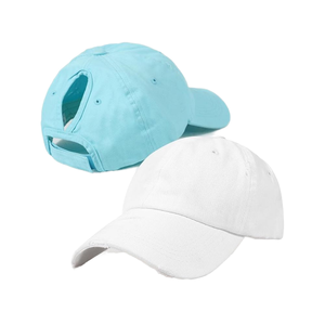 Gorra de Béisbol Deportiva de Algodón Ajustable Estilo Trucker con Logotipo Bordado y Lavado Ácido, Popular y en Oferta - Product Image 1