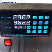 Machine de remplissage de liquides CNC à 4 têtes UPK pour bureau, précision ±1%, pour huile d'olive, huile essentielle, parfum, détergent, remplissage de bouteilles