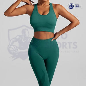 Ensemble de yoga léger pour femme, séchage rapide, respirant, tendance, confortable, tissu performant, meilleur fournisseur, vêtements de sport actifs - Product Image 6