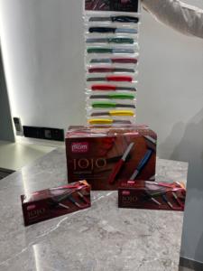 ชุดมีดหั่นผัก Anax Jojo 12 ชิ้น ขนาด 4-5.9 นิ้ว ใบมีดสแตนเลสเคลือบสารกันติด ทนทาน คมพิเศษ ดีไซน์ทันสมัย - Product Image 4