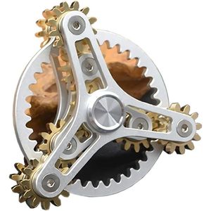 Spinner Manuale in Ottone Puro Fai-da-te, Giocattolo Antistress a Lunga Durata per EDC, Concentrazione, Meditazione e Riduzione delle Cattive Abitudini per Mani Attive - Product Image 1
