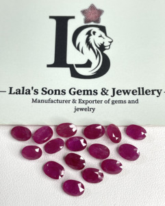 100% Natural Fine Quality Mozambique <b>Ruby</b> Heat 5x7mm Calibrated Oval Cut Reddish Pink Color Loose Gemstone for Making Jewellery - Product Image 5