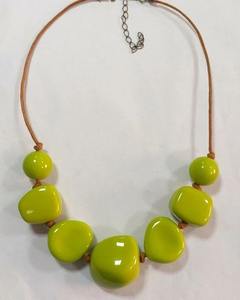 Collar con Forma de Luna, Imitación de Perla de Resina, Anillo Circular, Venta al Por Mayor de Fábrica, Decoraciones para Bodas, Precio Bajo, India - Product Image 1