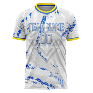 Maillot de football pour homme le plus vendu, nouveau design, séchage rapide, évacuation de l'humidité, personnalisable pour usage quotidien, prix abordable - Product Image 2