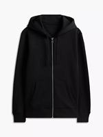 Sweat-shirt à capuche zippé en polaire personnalisé pour homme, coupe ample, couleur unie, avec poche avant, qualité supérieure, produits en gros