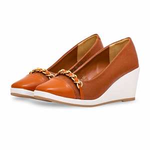 WN7379 Mustard Court Chaussures plates pour femme - Product Image 3