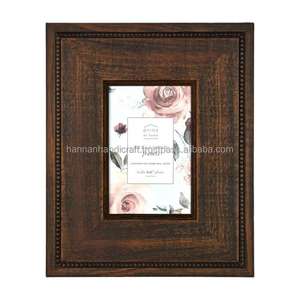 Cadre photo classique fait main en os incrusté avec résine, forme rectangulaire, à fixer au mur, taille personnalisable pour l'affichage de photos - Product Image 4