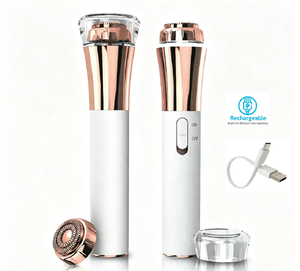 Mini-tondeuse électrique portable compacte pour femme, pour poils du nez, sourcils, contour des yeux et du dessus des lèvres, élimination des poils de pêche. - Product Image 4