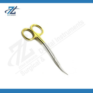 Ciseaux dentaires TC en acier inoxydable et carbure de tungstène, instruments chirurgicaux professionnels manuels, poignée ergonomique, personnalisables pour usage dentaire - Product Image 3