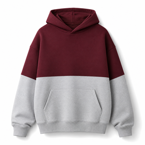 Nouveauté 2024 Sweat à capuche en coton de haute qualité personnalisé, taille plus, couleur unie, sweat à capuche thermique sportif pour homme - Product Image 5