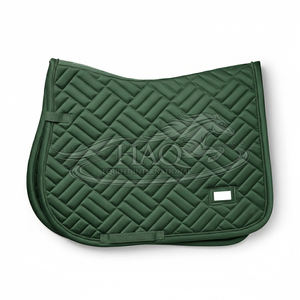 Tapis de selle respirant pour l'équitation, ensemble de tapis de selle matelassés pour le dressage et le saut d'obstacles, équipement équestre pour chevaux - Product Image 1