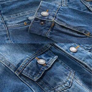 Chaqueta vaquera de algodón para niños, nueva colección 2026, abrigo de primavera para bebés, ropa infantil, jeans vaqueros para niñas - Product Image 4