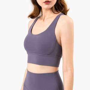 Conjunto de Yoga 2023, Leggings y Top, Ropa Deportiva para Gimnasio, Bra Deportivo de Yoga sin Costuras, Spandex/Poliéster, Pantalones para Mujer - Product Image 4
