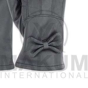 Gants d'hiver en cuir véritable de qualité supérieure pour hommes - Écologiques, respirants, compatibles écran tactile, unis, chauds, pour l'extérieur et formels - Product Image 5