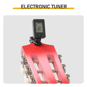 Chitarra Acustica 30 Pollici Rosa con Plettro Corde Capotasto Borsa Custodia Accordatore Tracolla - Product Image 3