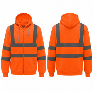 Professional Manufacturer's Men's Full Sleeves Zipper Closure Safety <b>Jacket</b> Breathable Winter Wear Stand Collar Wholesale Price - Product Image 1