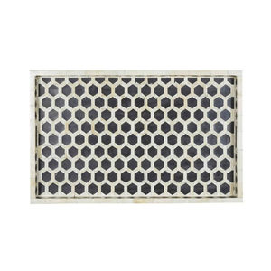 Bandeja de Madera para Servir con Perlas, Forma Redonda, para Mesa de Comedor, para Servir Comida y Bocadillos, Hecha a Mano, a los Mejores Precios - Product Image 6