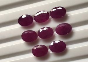 ทับทิมธรรมชาติรูปไข่, ไม่มีความร้อนทับทิมรีสำหรับเครื่องประดับ - Product Image 2
