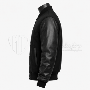 Chaqueta Universitaria Clásica Estilo Letterman con Logotipo Personalizado, Material Suave, Ajuste Cómodo, Prenda Exterior de Alta Calidad - Product Image 4