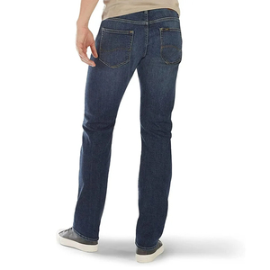 Men's Casual Denim <b>Jeans</b> Pants Comfortable Breathable Stretch Fabric Classic Straight Fit Fashion Clothing for <b>Work</b> Travel - Product Image 3