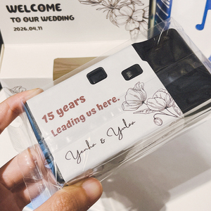 กล้องถ่ายรูปใช้แล้วทิ้ง LOMOPIE ของขวัญแต่งงาน แบตเตอรี่ AA ฟิล์มพลาสติก 35 มม. ใช้ครั้งเดียว โฟกัสคงที่ พร้อมไฟแฟลช รับผลิตแบบ OEM - Product Image 5