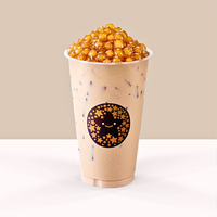 Perles de tapioca dorées Bubble Tea Ingrédients à bon prix Boule à bulles d'ambre Nourriture Boissons Desserts Lait Bob Sachet de thé