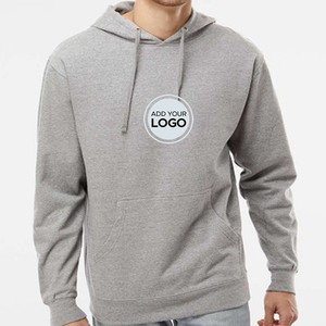 Vente en gros Sweat à capuche unisexe à col rond, couleur unie, style Soft Touch Independent Trading Co - Product Image 1