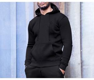 Ensemble de survêtement en molleton épais pour homme, Sweat-shirt, personnalisé, printemps, hiver - Product Image 3