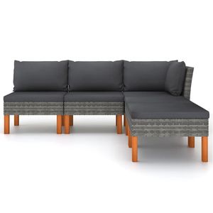 Conjunto de Muebles de Jardín Grises - Product Image 3