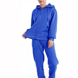 Sudadera Deportiva Unisex de Gran Peso, Ecológica, Mezcla de Poliéster/Algodón, para Gimnasio y Fitness, con Logotipo Personalizado, Conjunto de 2 Piezas con Pantalones Deportivos - Product Image 5