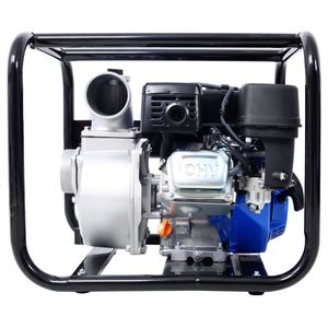 3 Inch 209cc 7HP 4 Stroke OHV ENGINE Gas Powered Semi Trash Water Pump with 50 ft Discharge <b>Hose</b> and 12 ft <b>Suction</b> <b>Hose</b> - Product Image 4