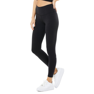 Leggings de la mejor calidad para mujeres elegantes, leggings de cintura alta con logo personalizado, leggings para gimnasio, fitness, yoga, entrenamiento, leggings al por mayor. - Product Image 6