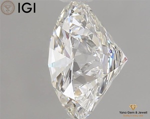 Diamant de laboratoire CVD de forme ronde, 7,41 mm, couleur F, pureté VVS1, avec certificat IGI, 1,50 carat, pour pendentif de bijoux de créateur - Product Image 3