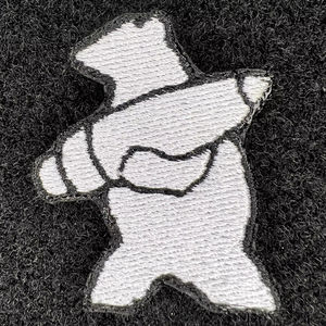 Custom Embroidery Patch Factory Made Creative Stitch Badge for Jackets Hats Backpacks Clothing Wholesale <b>Iron</b> <b>On</b> Sew - Product Image 6