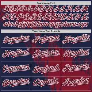 Camiseta de Béisbol Personalizada para Hombre con Nombre y Números del Equipo, Color Granate, Cuello en V, Botones, Manga Corta, Absorbe la Humedad, Corte Regular, para Adulto, Impresión Serigrafiada - Product Image 4