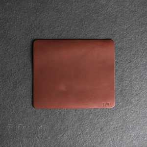 Leather Mouse Pad Modern Office <b>Desk</b> Mat Waterproof Surface Anti-Slip Backing For Computer <b>Work</b> LMPD-0042G - Product Image 1