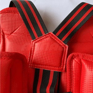 Protector de pecho para boxeo en oferta, con acolchado contorneado y construcción ventilada para práctica de boxeo. - Product Image 4