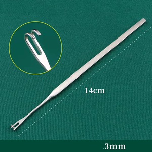 1 Pieza Gancho de Extracción Oftálmico Micro, Gancho de Párpado de Dos y Tres Dientes, Instrumento Quirúrgico Oftálmico Médico - Product Image 3