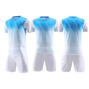 Ensemble d'uniformes de football personnalisés professionnels, fabricant OEM en gros, fournisseur de maillots d'équipe de football, tissu interlock 120 à 180 GSM - Product Image 2