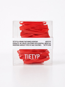 Coleteros TIETYP, Bandas Elásticas de Goma de Color Sólido, Minimalistas y Modernas para Uso Diario, Paquete para Mujer, Empaquetado en Cartón, Hecho en Corea - Product Image 1