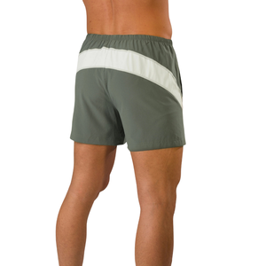 กางเกงกีฬาขาสั้นผู้ชาย ระบายอากาศได้ดี สำหรับฝึกซ้อม ดีไซน์แผงข้าง แห้งเร็ว เหมาะสำหรับออกกำลังกาย ฟิตเนส วิ่ง - Product Image 3