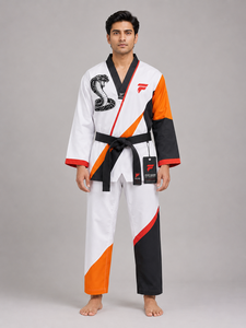 Uniforme de taekwondo avancé avec coutures renforcées, coupe confortable et résistance fiable pour les artistes martiaux compétitifs - Product Image 1