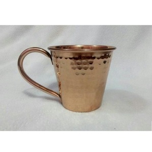 Vajilla de Cobre Martillado de Grado Profesional, Estilo Alto, de Gran Capacidad, para Cócteles Refrescantes - Product Image 1