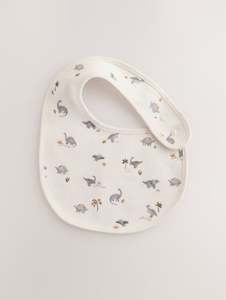 Bavoirs pour bébé en 95% bambou et 5% élasthanne, ajustement flexible, motifs neutres - Product Image 3