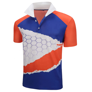 Custom Made Crew Fitness 3D Sublimation for <b>Polo</b> Shirts Printed with Digital Method Custom Sublimation - Product Image 3
