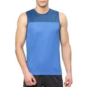Cool Dry Athletic Marathon <b>Singlet</b> GYM Clothing <b>Men</b> Fitness Breathable Spandex/Cotton Quick Dry Anti-Pilling Tank Top - Product Image 4